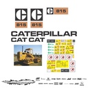 JUEGO DE CALCAS DE RESTAURACION PARA CAT 815 ANTI