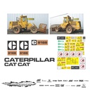 JUEGO DE CALCAS DE RESTAURACION PARA CAT 816B ANTI