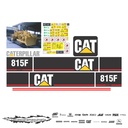 JUEGO DE CALCAS DE RESTAURACION PARA CAT 815FS2 VJO