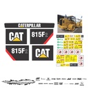 JUEGO DE CALCAS DE RESTAURACION PARA CAT 815F2 NVO