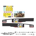 JUEGO DE CALCAS DE RESTAURACION PARA CAT 826G CURVO