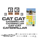 JUEGO DE CALCAS DE RESTAURACION PARA CAT 916 ANTI