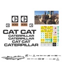 JUEGO DE CALCAS DE RESTAURACION PARA CAT 930 ANTI