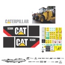 JUEGO DE CALCAS DE RESTAURACION PARA CAT 930H NVO