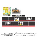 JUEGO DE CALCAS DE RESTAURACION PARA CAT 936F VJO