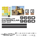 JUEGO DE CALCAS DE RESTAURACION PARA CAT 966D ANTI