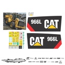 JUEGO DE CALCAS DE RESTAURACION PARA CAT 966L NVO