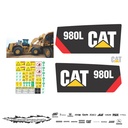 JUEGO DE CALCAS DE RESTAURACION PARA CAT 980L NVO
