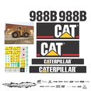 JUEGO DE CALCAS DE RESTAURACION PARA CAT 988B VJO