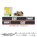JUEGO DE CALCAS DE RESTAURACION PARA CAT 988FS2