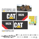 JUEGO DE CALCAS DE RESTAURACION PARA CAT 992K2