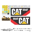 JUEGO DE CALCAS DE RESTAURACION PARA CAT 994F NVO