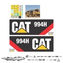 JUEGO DE CALCAS DE RESTAURACION PARA CAT 994H NVO