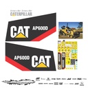JUEGO DE CALCAS DE RESTAURACION PARA CAT AP600D NVO