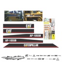 JUEGO DE CALCAS DE RESTAURACION PARA CAT AP1055B VJO