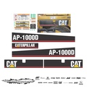 JUEGO DE CALCAS DE RESTAURACION PARA CAT AP1000D VJO