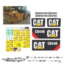 JUEGO DE CALCAS DE RESTAURACION PARA CAT CB44B NVO