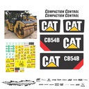 JUEGO DE CALCAS DE RESTAURACION PARA CAT CB54B NVO