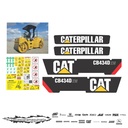 JUEGO DE CALCAS DE RESTAURACION PARA CAT CB434DXW NVO