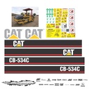JUEGO DE CALCAS DE RESTAURACION PARA CAT CB534C