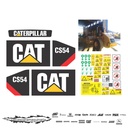 JUEGO DE CALCAS DE RESTAURACION PARA CAT CS54 NVO