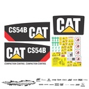 JUEGO DE CALCAS DE RESTAURACION PARA CAT CS54B NVO