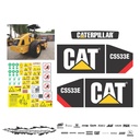 JUEGO DE CALCAS DE RESTAURACION PARA CAT CS533E NVO
