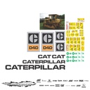 JUEGO DE CALCAS DE RESTAURACION PARA CAT D4D ANTI