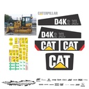 JUEGO DE CALCAS DE RESTAURACION PARA CAT D4K2XL