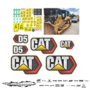 JUEGO DE CALCAS DE RESTAURACION PARA CAT D5 PANAL 