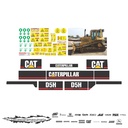 JUEGO DE CALCAS DE RESTAURACION PARA CAT D5HS2