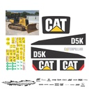 JUEGO DE CALCAS DE RESTAURACION PARA CAT D5K NVO
