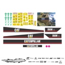 JUEGO DE CALCAS DE RESTAURACION PARA CAT D6MXL