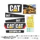 JUEGO DE CALCAS DE RESTAURACION PARA CAT D6TXL2 NVO