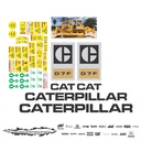 JUEGO DE CALCAS DE RESTAURACION PARA CAT D7F ANTI