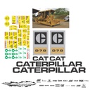 JUEGO DE CALCAS DE RESTAURACION PARA CAT D7G ANTI