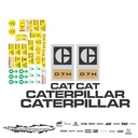 JUEGO DE CALCAS DE RESTAURACION PARA CAT D7H ANTI