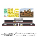 JUEGO DE CALCAS DE RESTAURACION PARA CAT D8L VJO