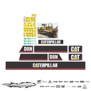 JUEGO DE CALCAS DE RESTAURACION PARA CAT D8N SIN PROTEC
