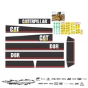 JUEGO DE CALCAS DE RESTAURACION PARA CAT D8RS2 CON PROTEC
