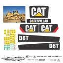 JUEGO DE CALCAS DE RESTAURACION PARA CAT D8T NVO