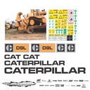 JUEGO DE CALCAS DE RESTAURACION PARA CAT D9L ANTI