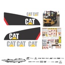 JUEGO DE CALCAS DE RESTAURACION PARA CAT 2C5000