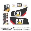 JUEGO DE CALCAS DE RESTAURACION PARA CAT 2ET4000 NVO
