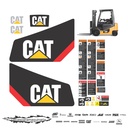 JUEGO DE CALCAS DE RESTAURACION PARA CAT 2EPC5000 NVO