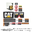 JUEGO DE CALCAS DE RESTAURACION PARA CAT 2WP4500 