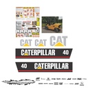 JUEGO DE CALCAS DE RESTAURACION PARA CAT DP40K VJO