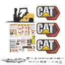JUEGO DE CALCAS DE RESTAURACION PARA CAT DP40K PANAL