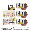 JUEGO DE CALCAS DE RESTAURACION PARA CAT DP55K PANAL
