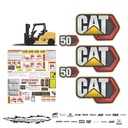 JUEGO DE CALCAS DE RESTAURACION PARA CAT DP55N PANAL
